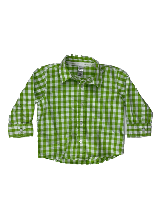 George Long Sleeve Button Up 18-24M